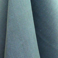 Close-up of Cairn textured blue grey hemp fabric