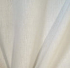 Close-up of cream hemp fabric Ember with subtle texture