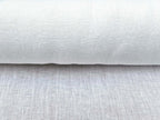 Willow hemp fabric in ivory close up of roll