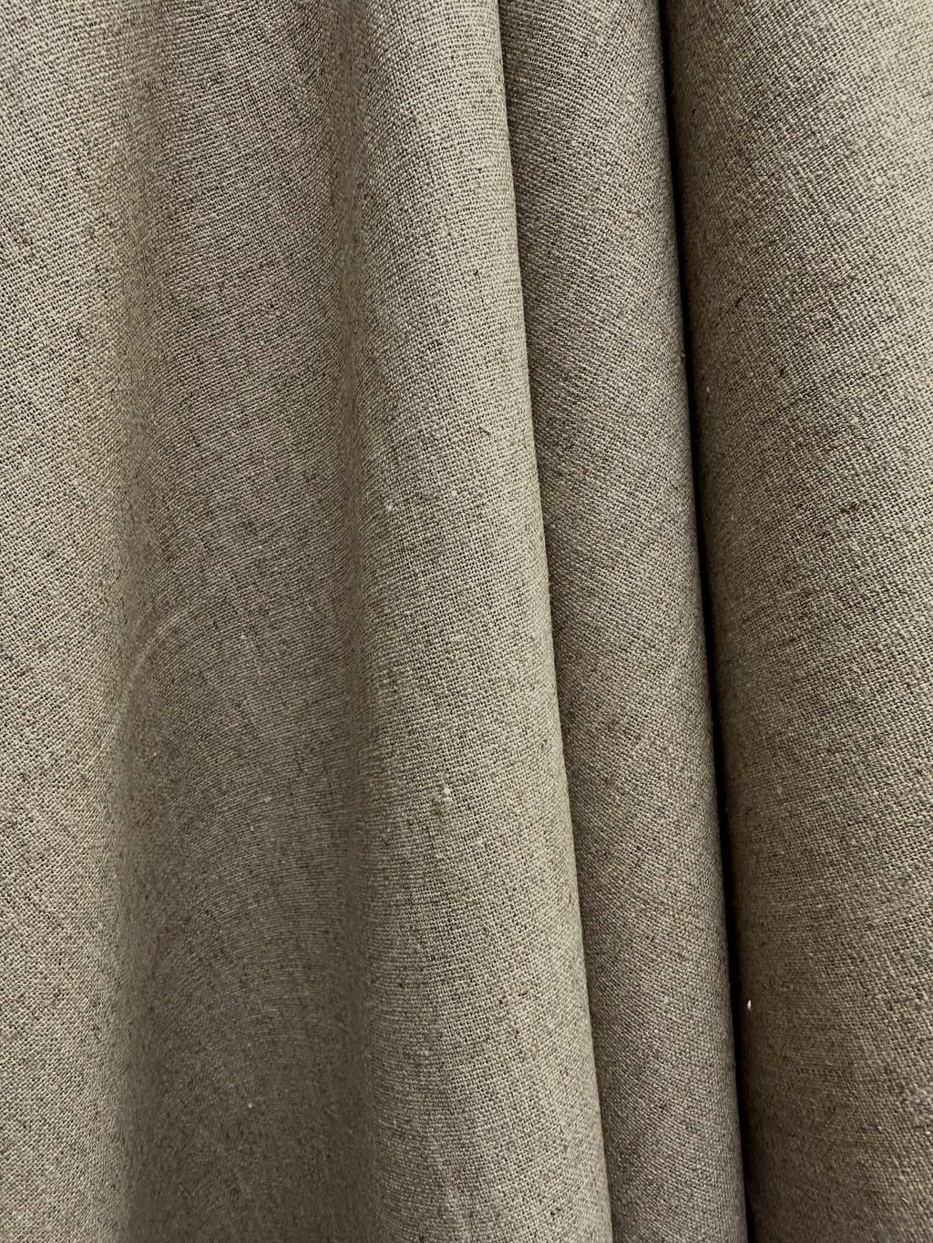 Sorrel hemp fabric in beige with texture