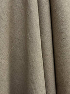 Sorrel hemp fabric in beige with texture
