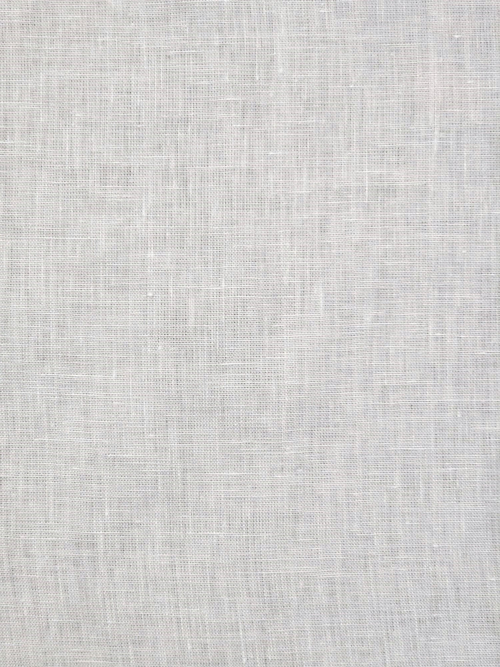Larch hemp and linen fabric in ivory laid flat