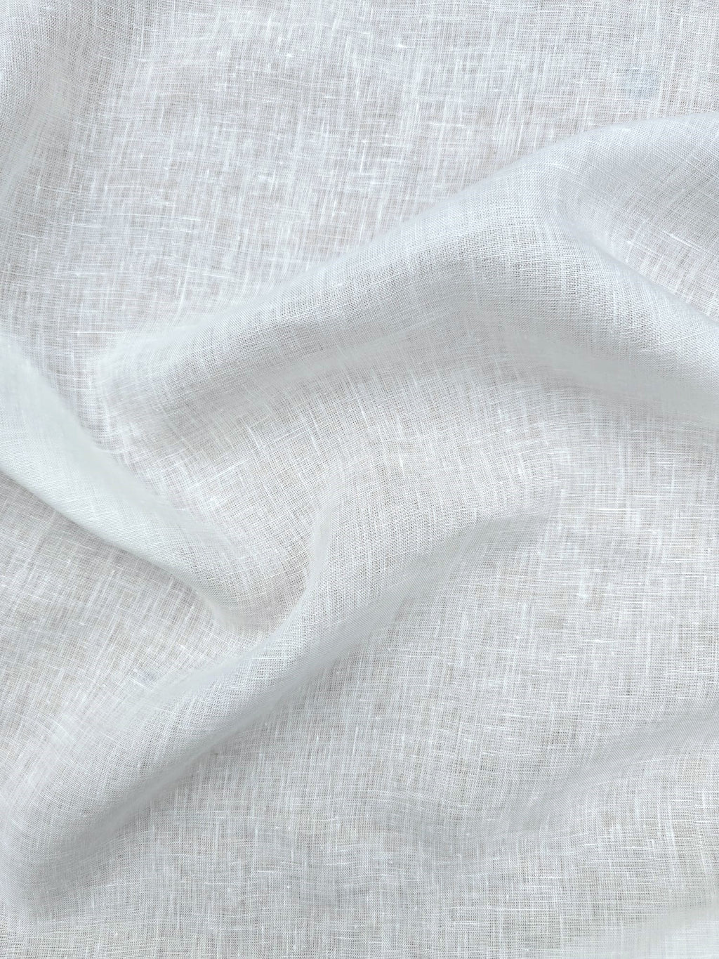 Larch hemp and linen fabric in ivory for interiors