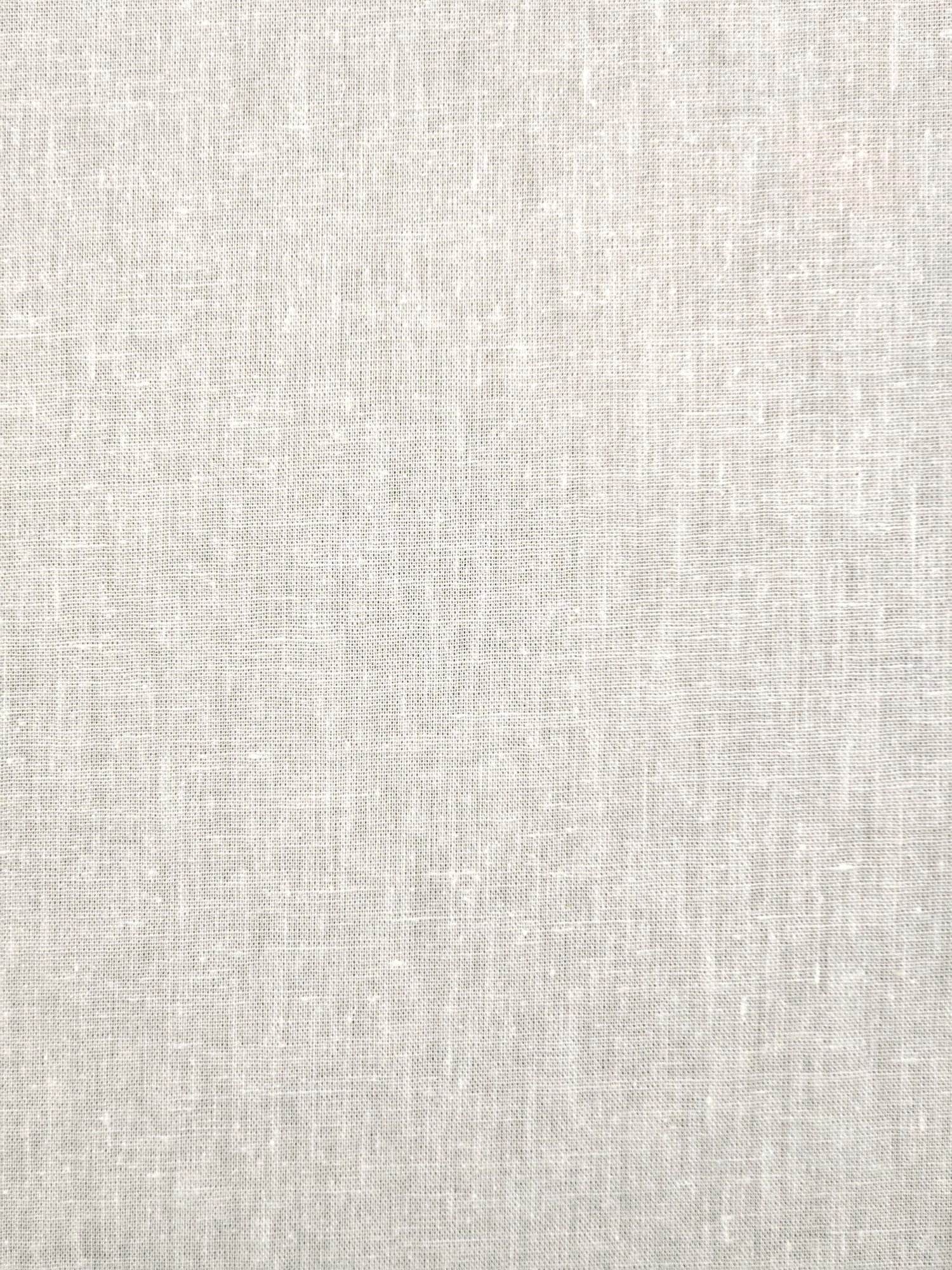 hemp and cotton fabric Meadow laid flat