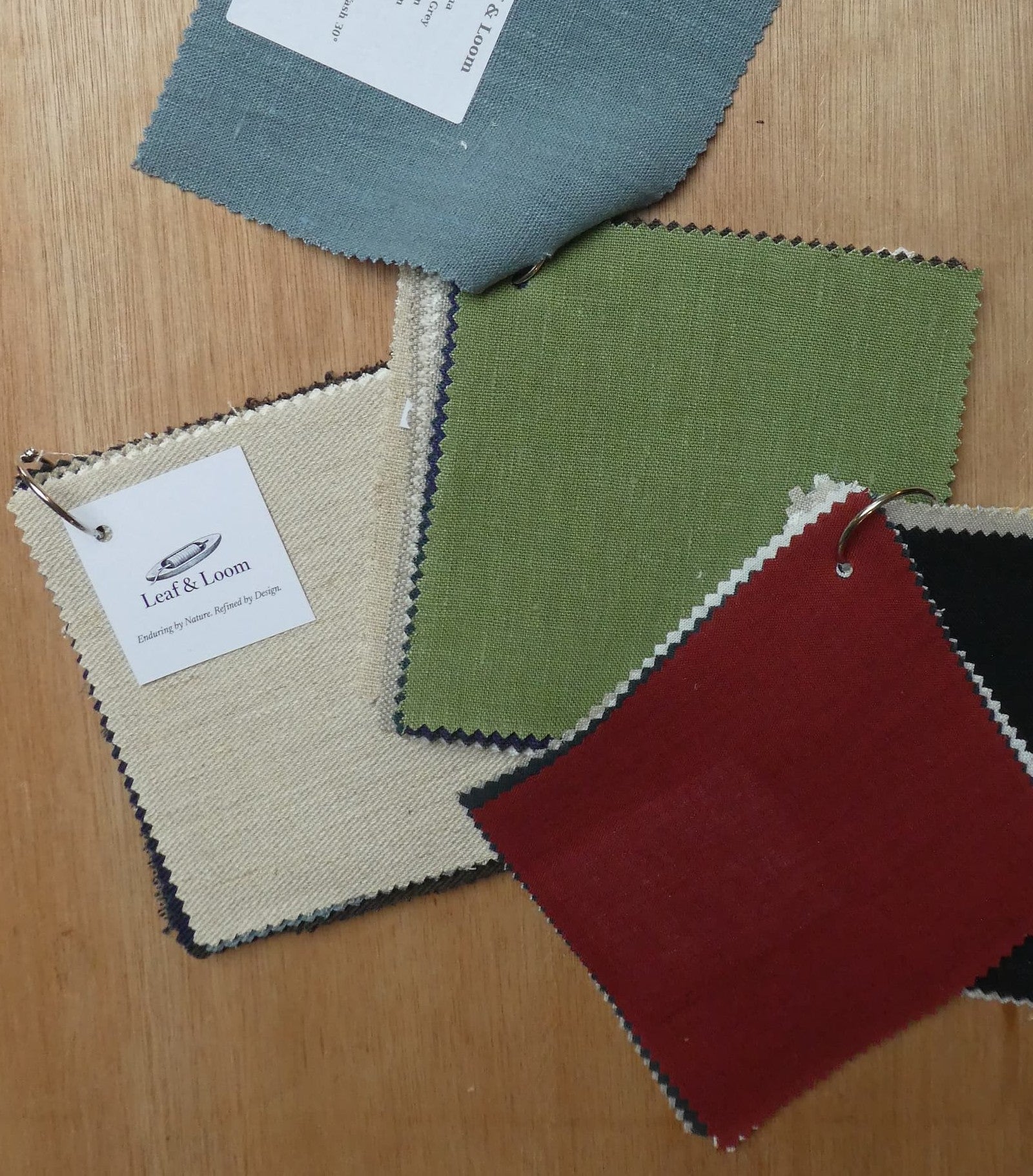 Hemp Fabric Sample Swatch Sets